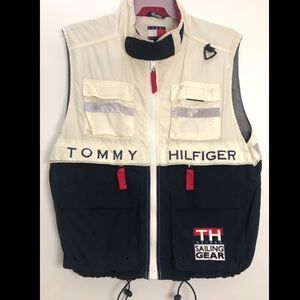 Rare Vintage Tommy Hilfiger Sailing Gear Vest